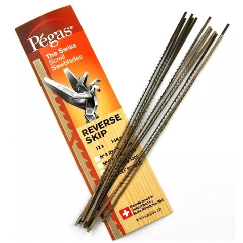 Pegas Skip Reverse Tooth Blades Univ. No.5R