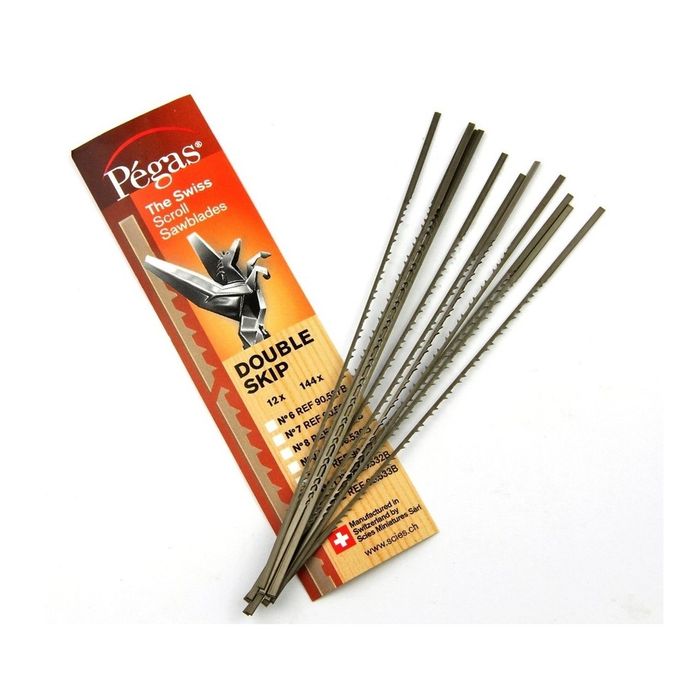 Pegas Double Skip Tooth Blades Univ. No. 3