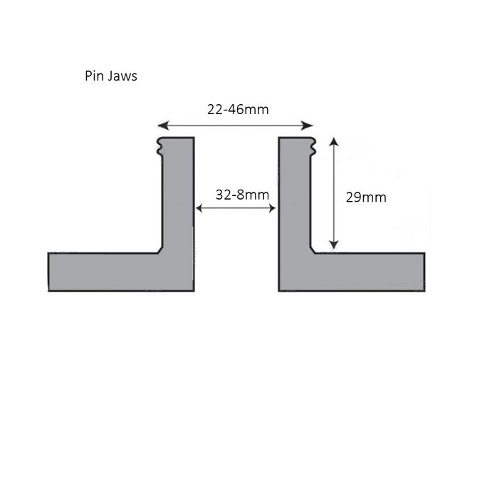 Carbatec 70mm Mini Chuck pack