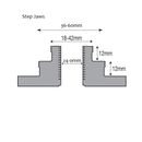 Carbatec 70mm Mini Chuck pack