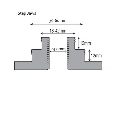 Carbatec 70mm Mini Chuck pack