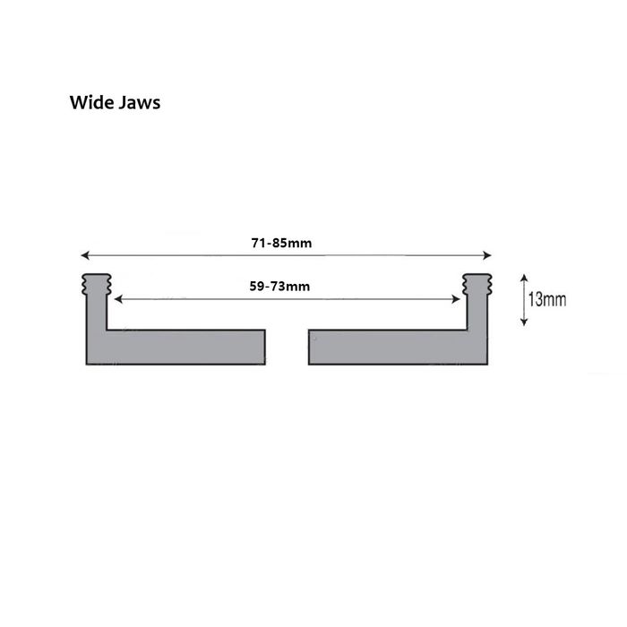 Carbatec 70mm Mini Chuck pack