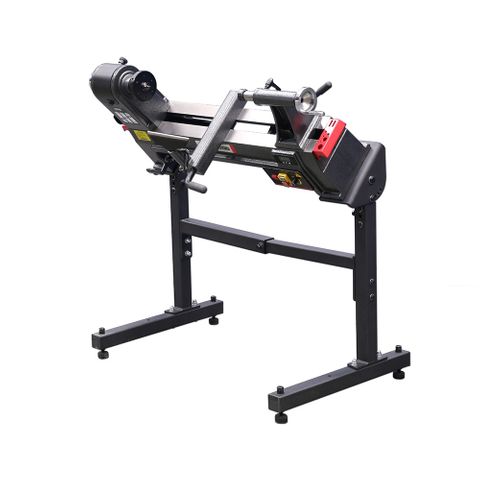 Carbatec Lathe Stand with tilting top.