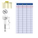 Fisch 15mm Wave Cutter Forstner Bit