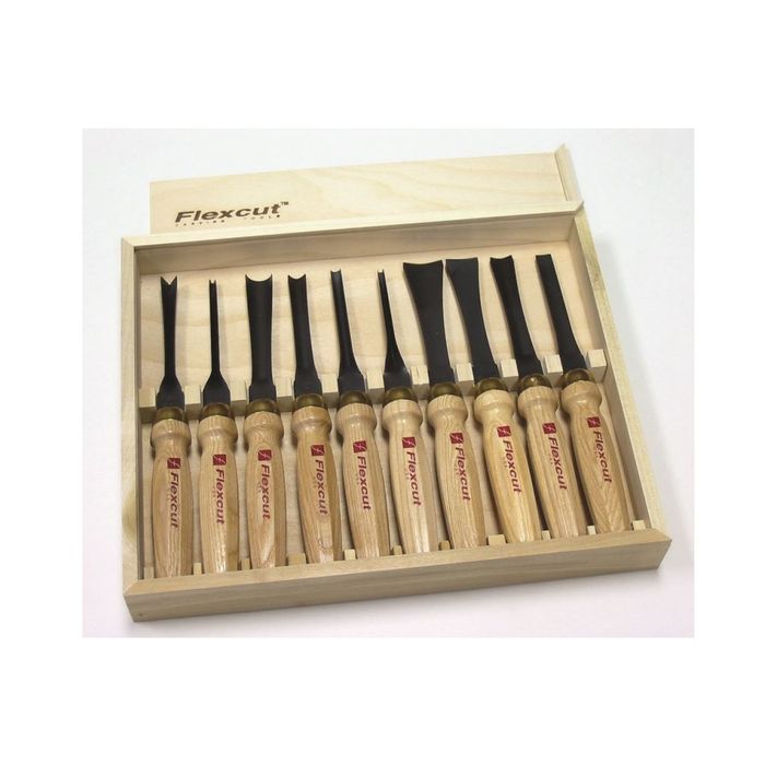 Flexcut 10 Piece Deluxe Mallet Set