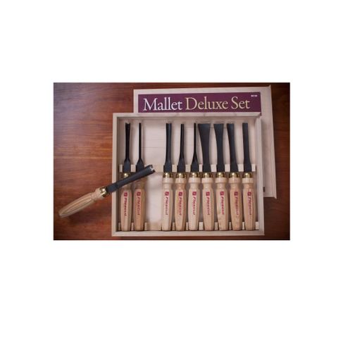 Flexcut 10 Piece Deluxe Mallet Set