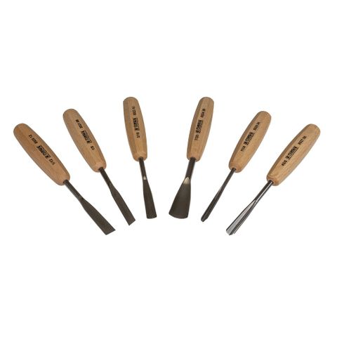 Narex Set of Carving Chisels Wood Line