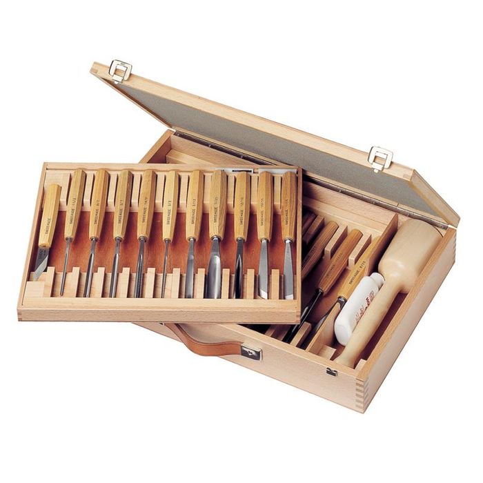 Pfeil Carving Set 25pce - Beechwood  Box