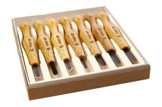7pce Japanese Carving Chisel Set
