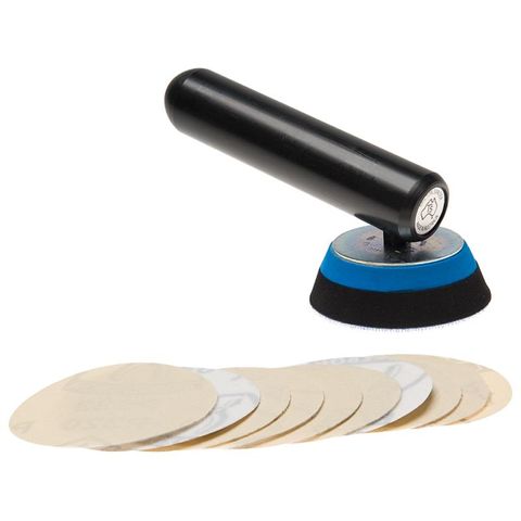 Skilton Bowl Sanding Handle and 75mm Pad