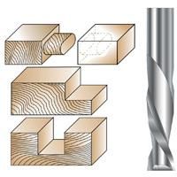 Spiral Upcut Bits 1/2" Solid Carbide