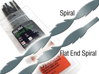 Spiral Tooth Flat End Blades 41TPI 144pk