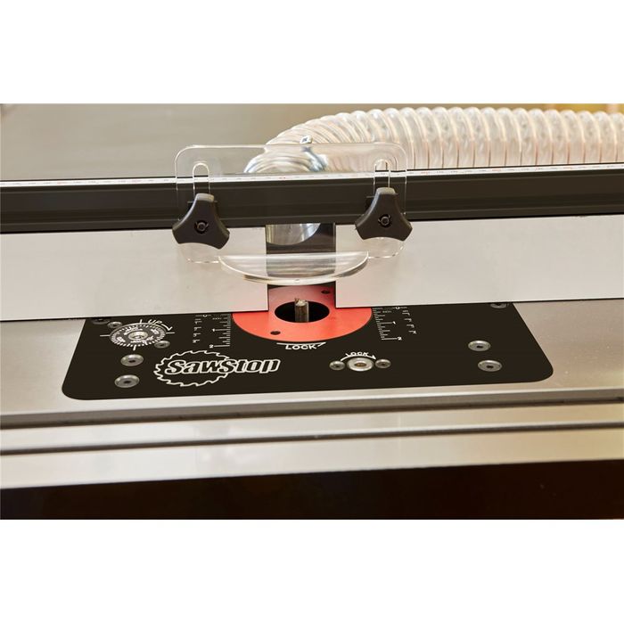 SawStop Router Lift - suit fixed base routers