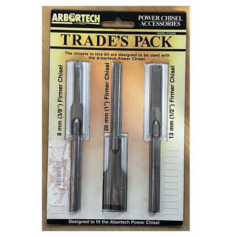 Power Chisel Trade Pack (Pkt/3)  PCH080 ***