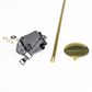 High Torque AA battery Pendulum Clock Movement - 20.6mm (13/16") shaft