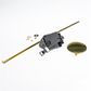 High Torque AA battery Pendulum Clock Movement - 20.6mm (13/16") shaft