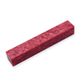 Acrylic Pen Blank 20 x 20 x 130mm. Crush of Red with White