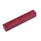 Acrylic Pen Blank 20 x 20 x 130mm. Crush of Red with White