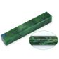 Resin Pen Blank - 20 x 20 x 130mm - green lagoon swirl