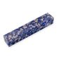 Resin Pen Blank - 20 x 20 x 130mm - blue polka dot