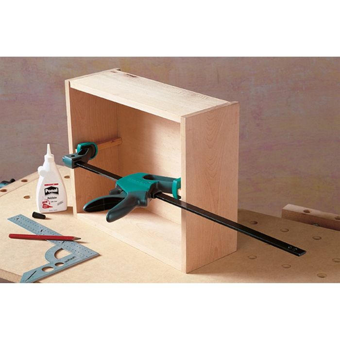 Wolfcraft EHZ "Easy" One-Hand Clamp Range - 300mm clamping width