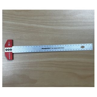 Woodpeckers Fat Head Hook Rule 300mm