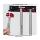 Woodpeckers Fat Head Hook Rule Rack-It