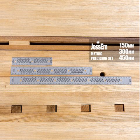 JessEm 150mm Precision Ruler with Flex Grip #