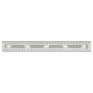 JessEm 300mm Precision Ruler with Flex Grip #
