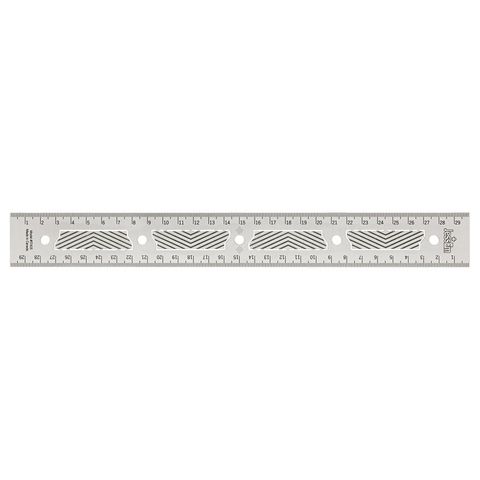 JessEm 300mm Precision Ruler with Flex Grip #