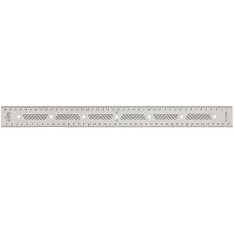 JessEm 450mm Precision Ruler with Flex Grip #