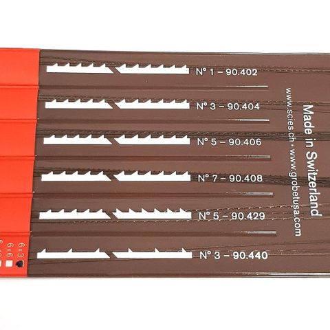 Pegas Mixed Woodworking Scroll Saw Blade Set