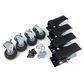 Carbatec Workbench Castor Kit 200kg
