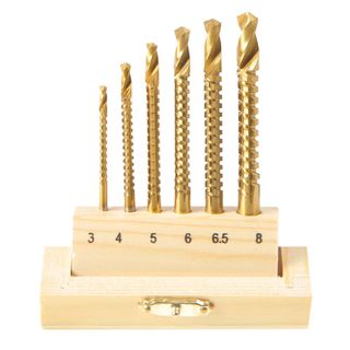 HSS Tin Coated Saw Drills 3-8mm  ***