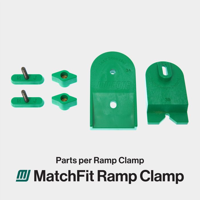 MicroJig MatchFit Ramp Clamps - 2 pack