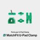 MicroJig MatchFit U Pads- 2 pack