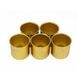 Gold Candle Cups - 5 pack