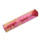 Acrylic Stabilised Blank 20 x 20 x 130mm. Pink & Gold