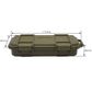 Army Green Plastic Rifle Bolt Pen Case