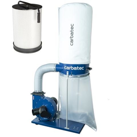 2HP Economy DIY Dust Extractor 1200CFM with Pleated Cartridge Filter