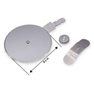 Carbatec Stainless Steel Pizza Cutter Kit - 9cm