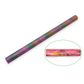 Resin Pen Rod - 18mm diameter, 300mm length. Pink/red & yellow & green