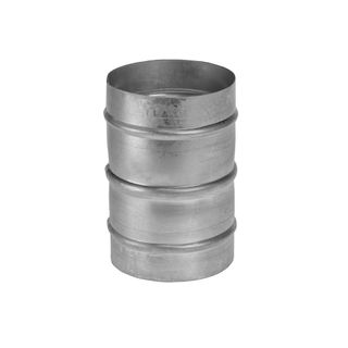 Galvanised Steel Dust Hose Connector 4"