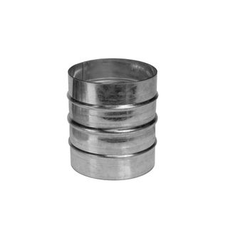Galvanised Steel Dust Hose Connector 5"