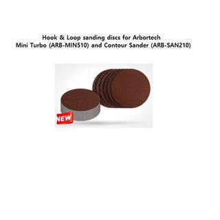Arbortech 50mm Hook & Loop Sanding Discs 24 x assorted grit