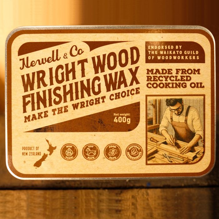 Wright Wood Finishing Wax - 400g