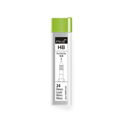 Pica Fine Dry Graphite Refills - HB Hardness 0.9mm