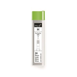 Pica Fine Dry Graphite Refills - H Hardness 0.9mm