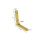 Gold hinge for wooden pen box x 1
