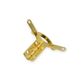 Gold hinge for wooden pen box x 1